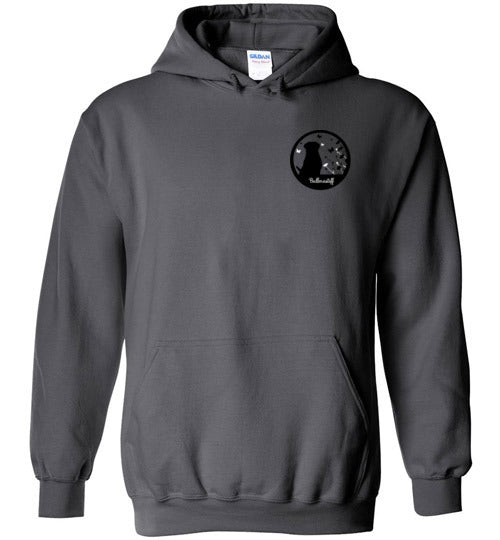 Bullmastiff Flowers Gildan Heavy Blend Hoodie S,M,L,XL - WagALotBowWow