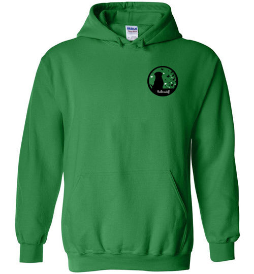 Bullmastiff Flowers Gildan Heavy Blend Hoodie S,M,L,XL - WagALotBowWow