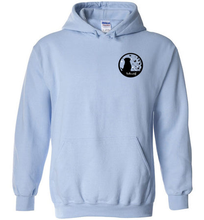 Bullmastiff Flowers Gildan Heavy Blend Hoodie S,M,L,XL - WagALotBowWow