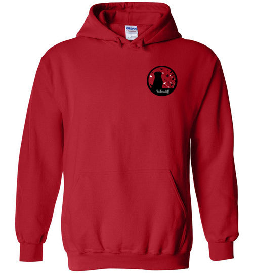 Bullmastiff Flowers Gildan Heavy Blend Hoodie S,M,L,XL - WagALotBowWow