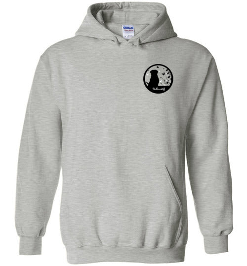 Bullmastiff Flowers Gildan Heavy Blend Hoodie S,M,L,XL - WagALotBowWow