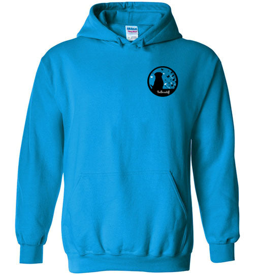 Bullmastiff Flowers Gildan Heavy Blend Hoodie S,M,L,XL - WagALotBowWow