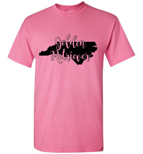 Unisex and Youth NC Golden Gildan Short Sleeve Black Print T-Shirt - WagALotBowWow