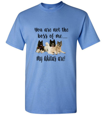 Custom Boss of Me Are Gildan Short Sleeve T-Shirt - WagALotBowWow