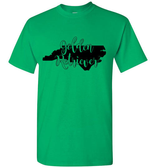 Unisex and Youth NC Golden Gildan Short Sleeve Black Print T-Shirt - WagALotBowWow