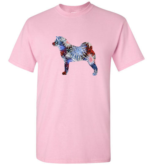 Akita Patriotic Youth Short Sleeve Shirt - WagALotBowWow