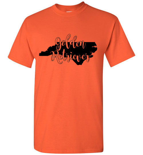 Unisex and Youth NC Golden Gildan Short Sleeve Black Print T-Shirt - WagALotBowWow