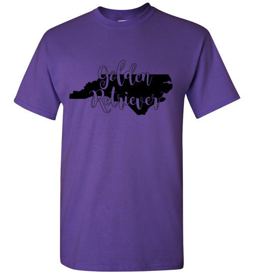 Unisex and Youth NC Golden Gildan Short Sleeve Black Print T-Shirt - WagALotBowWow