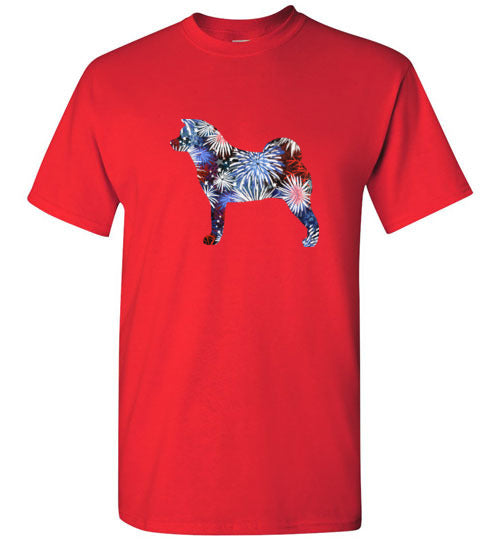 Akita Patriotic Youth Short Sleeve Shirt - WagALotBowWow