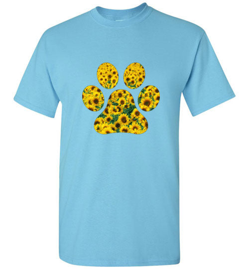 Paw Sunflower Shirt - WagALotBowWow