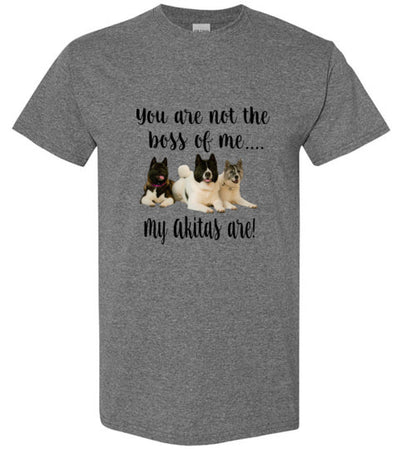 Custom Boss of Me Are Gildan Short Sleeve T-Shirt - WagALotBowWow