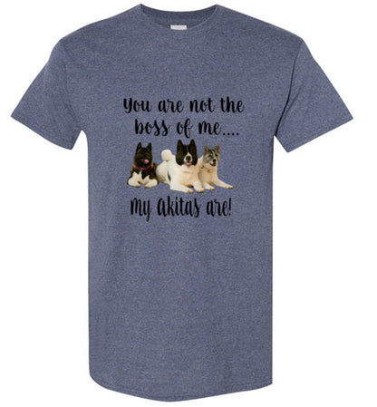 Custom Boss of Me Are Gildan Short Sleeve T-Shirt - WagALotBowWow
