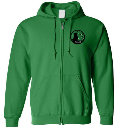 Bullmastiff Flowers Gildan Zip Hoodie S,M,L,XL - WagALotBowWow