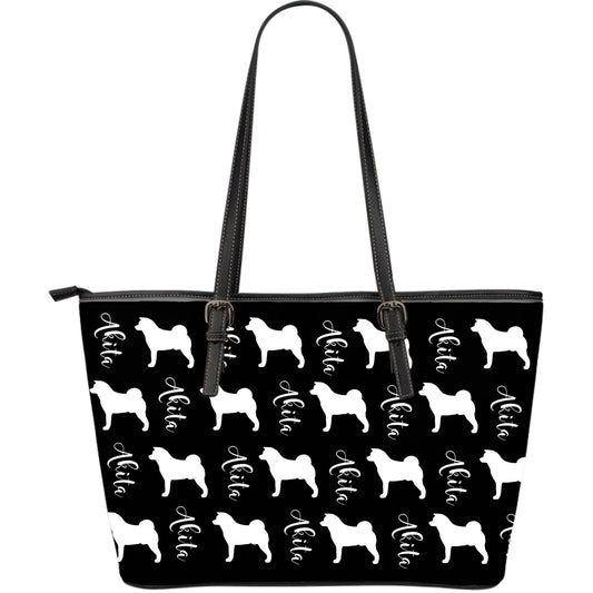 Express Akita Leather Tote Large - WagALotBowWow