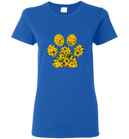 Paw Sunflower Shirt - WagALotBowWow
