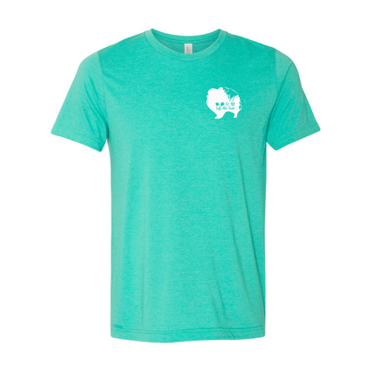 Pomeranian Scent F/B Unisex SS Jersey Tee - WagALotBowWow