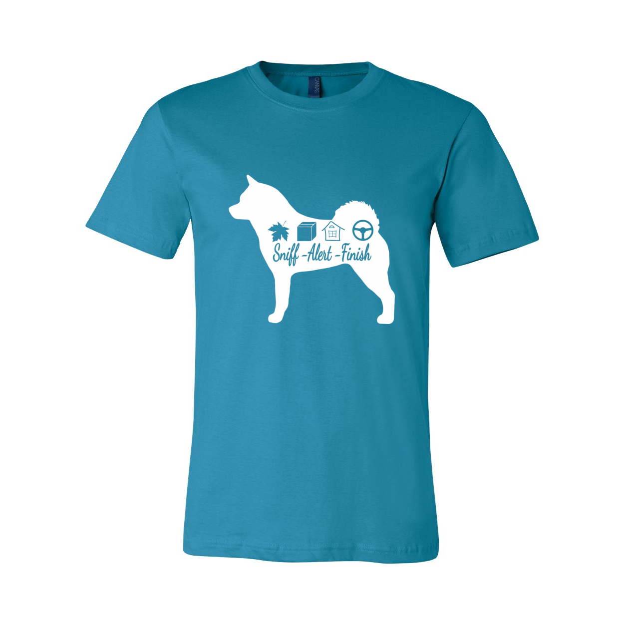 Akita Scent Sniff Unisex SS Jersey Tee - WagALotBowWow