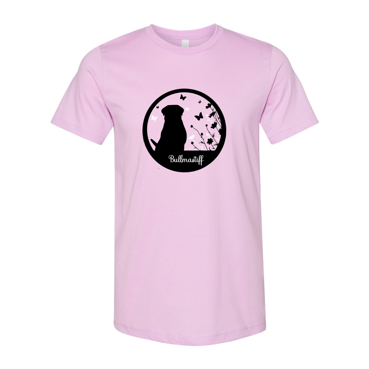 Bullmastiff Flowers Unisex SS 2XL,3XL,4XL - WagALotBowWow
