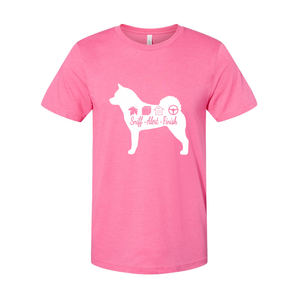 Akita Scent Sniff Unisex SS Jersey Tee - WagALotBowWow