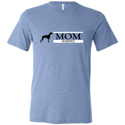 Whippet Mom Unisex Triblend Short Sleeve Tee - WagALotBowWow
