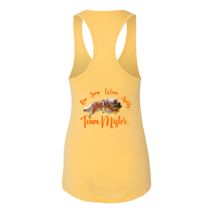 Orlando shirt2 Women's Ideal Racerback Tank - WagALotBowWow