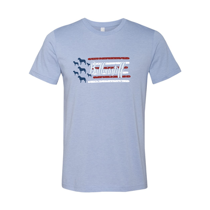 Test Flag Unisex Short Sleeve Jersey Tee - WagALotBowWow