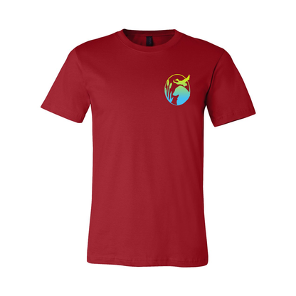 Flatty Life Front/Back Unisex SS Jersey Tee - WagALotBowWow