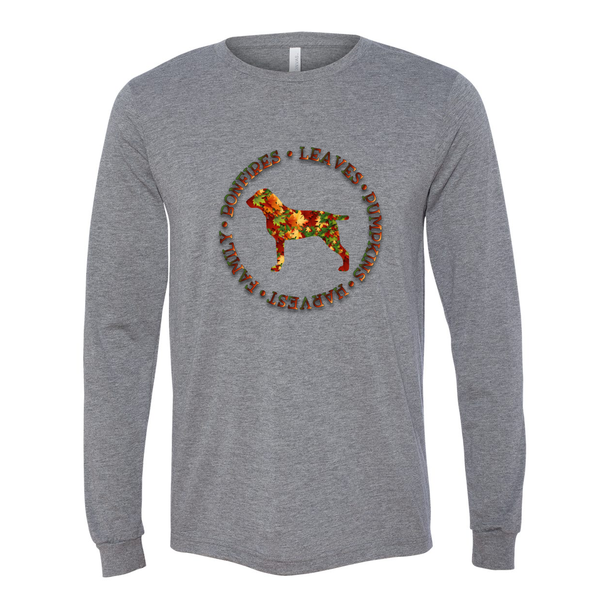 Fall Bracco Italiano Long Sleeve Jersey Tee - WagALotBowWow