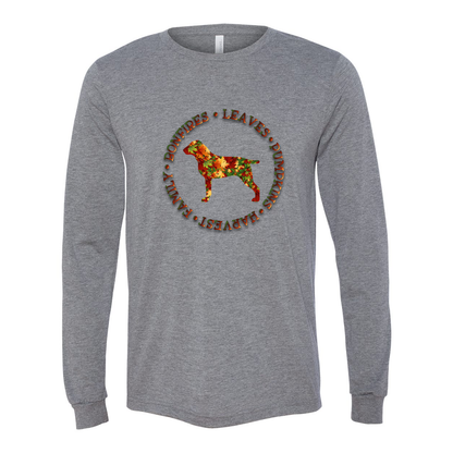 Fall Bracco Italiano Long Sleeve Jersey Tee - WagALotBowWow