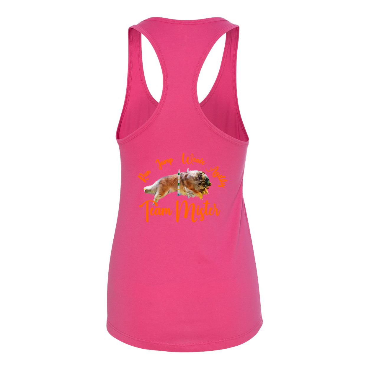 Orlando shirt2 Women's Ideal Racerback Tank - WagALotBowWow