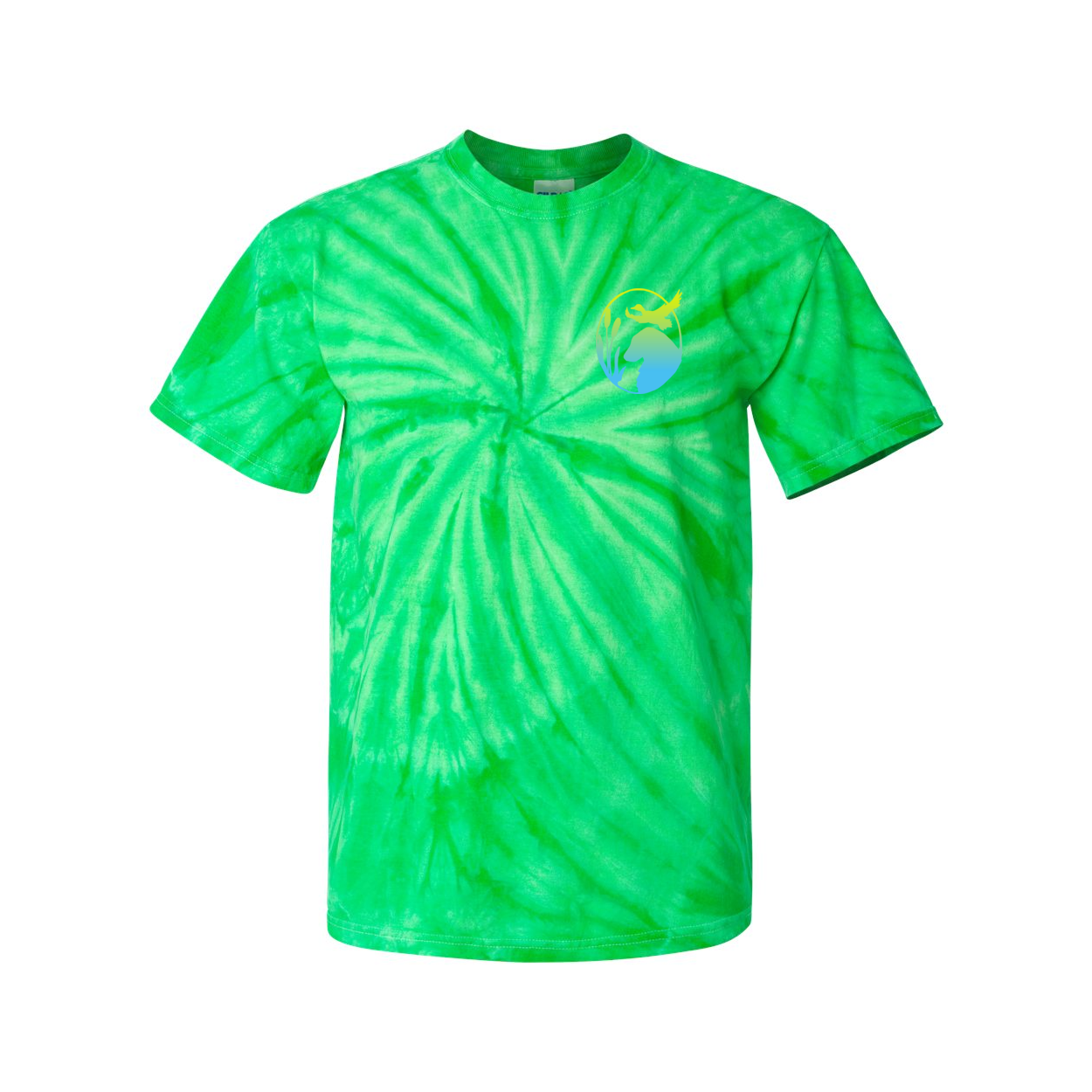 Flatty Life Front/Back Pinwheel SS T-Shirt - WagALotBowWow