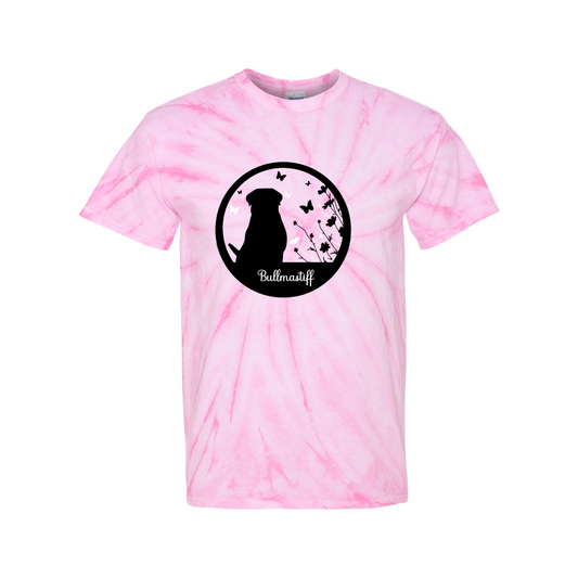 Bullmastiff Flowers Pinwheel SS S,M,L,XL - WagALotBowWow