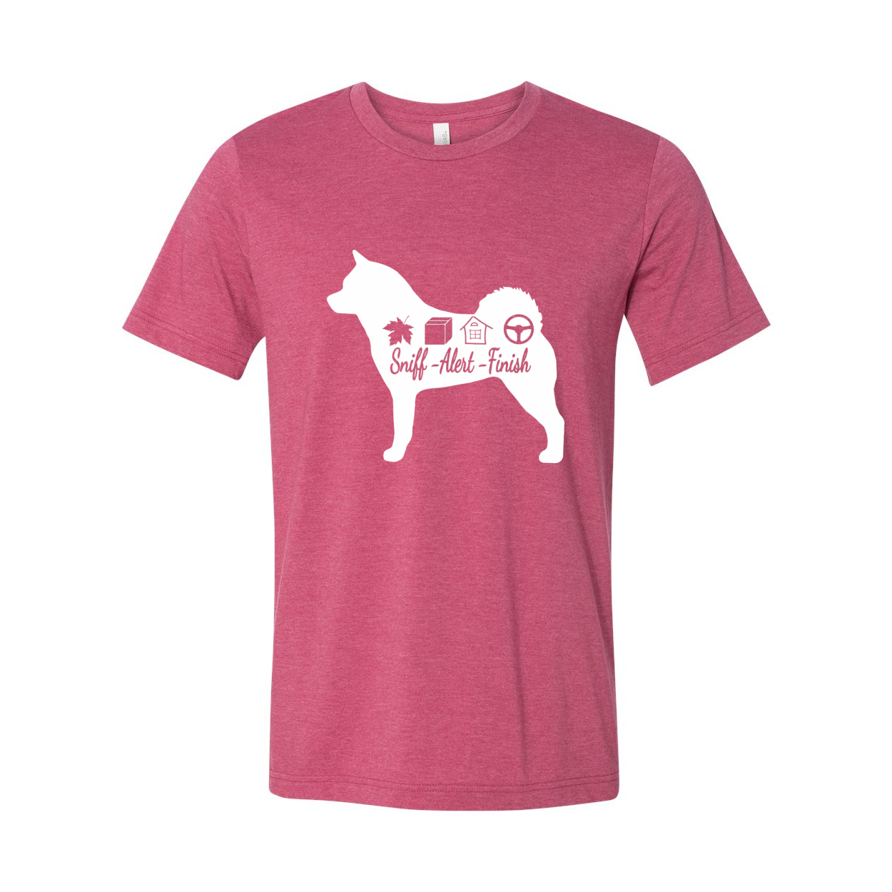 Akita Scent Sniff Unisex SS Jersey Tee - WagALotBowWow