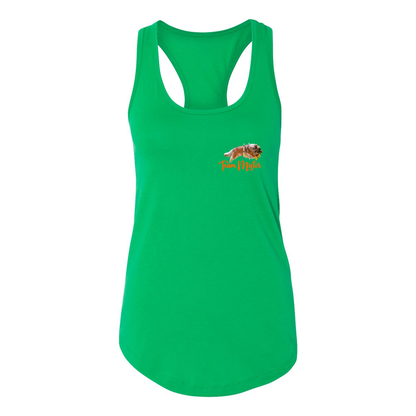 Orlando shirt2 Women's Ideal Racerback Tank - WagALotBowWow