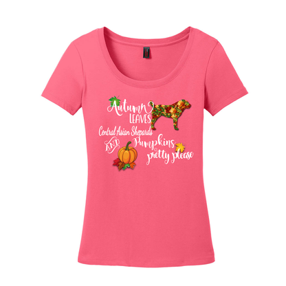 CAS Autumn Scoop Neck Tee - WagALotBowWow