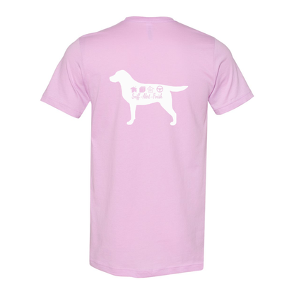 Labrador Scent F/B Unisex SS Jersey Tee - WagALotBowWow