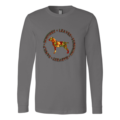 Fall Bracco Italiano Long Sleeve Jersey Tee - WagALotBowWow