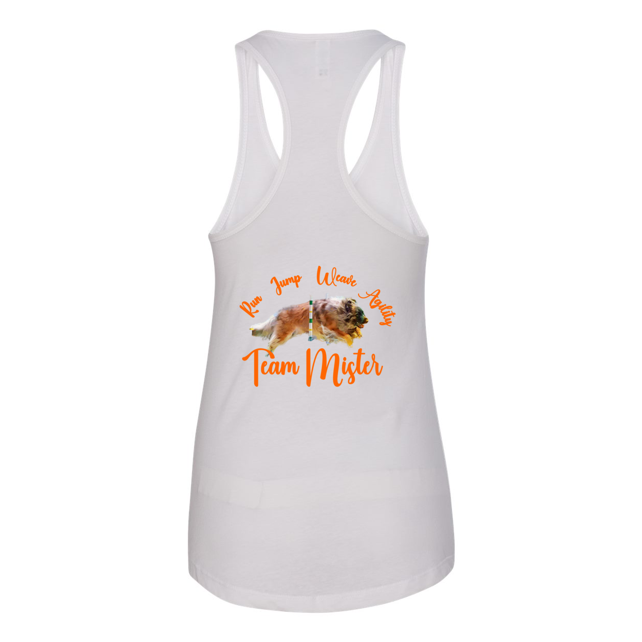 Orlando shirt2 Women's Ideal Racerback Tank - WagALotBowWow