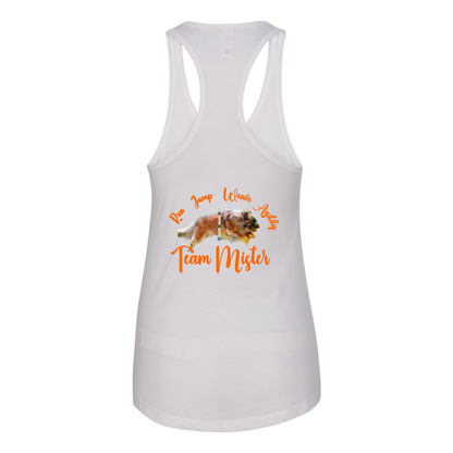 Orlando shirt2 Women's Ideal Racerback Tank - WagALotBowWow