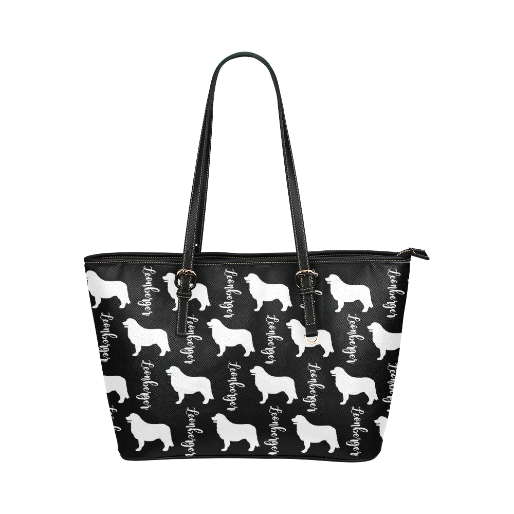 Leonberger Leather Tote - WagALotBowWow