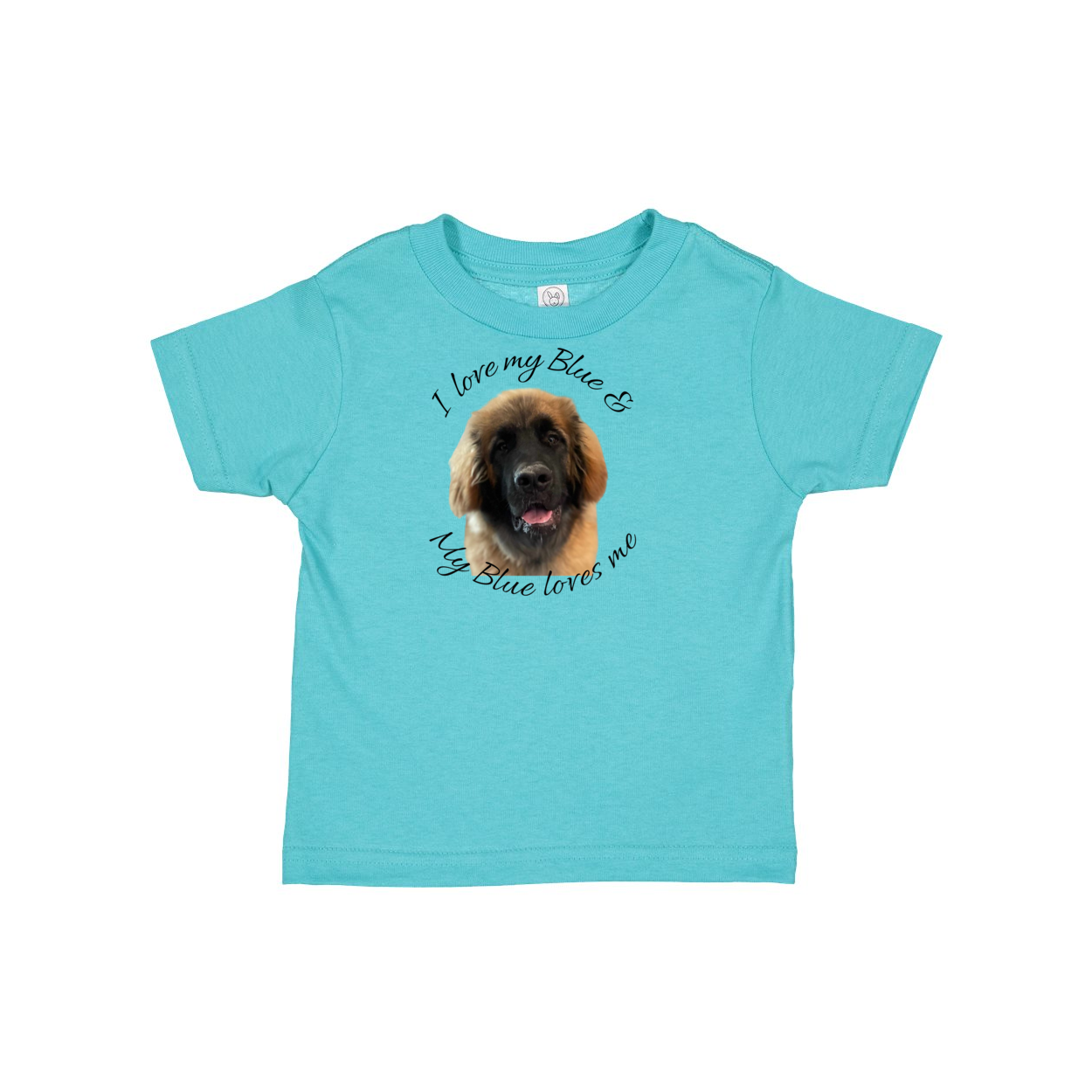 Love Blue Toddler Cotton Jersey Tee - WagALotBowWow