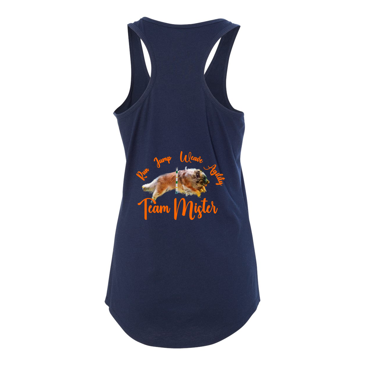 Orlando shirt2 Women's Ideal Racerback Tank - WagALotBowWow