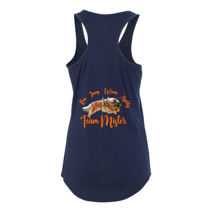 Orlando shirt2 Women's Ideal Racerback Tank - WagALotBowWow