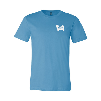 Havanese Scent F/B Unisex SS Jersey Tee - WagALotBowWow