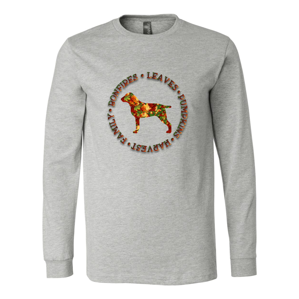 Fall Bracco Italiano Long Sleeve Jersey Tee - WagALotBowWow