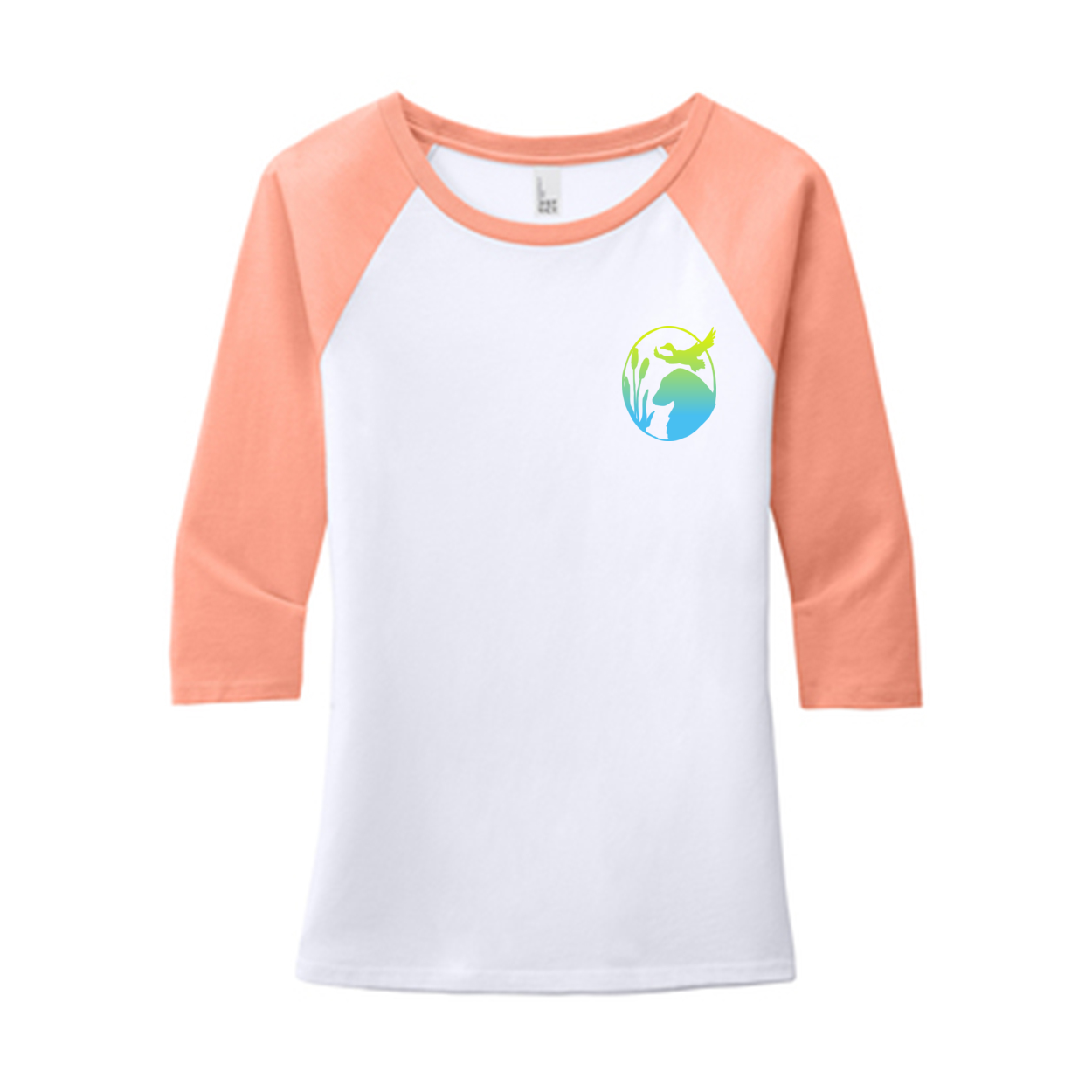 Flatty Life 3/4-Sleeve Raglan - WagALotBowWow