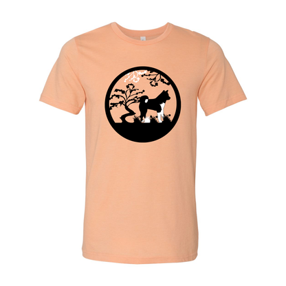 Akita Tree Short Sleeve - WagALotBowWow