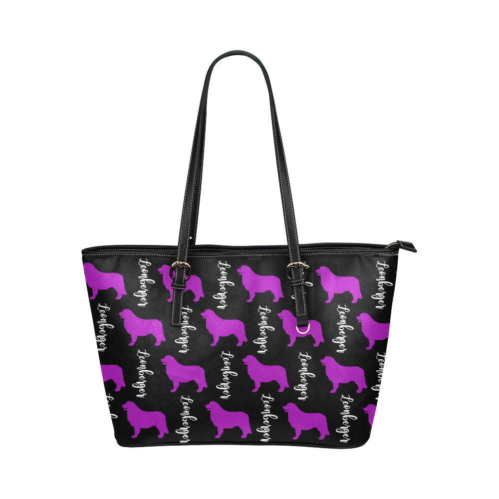 Leonberger Leather Tote - WagALotBowWow