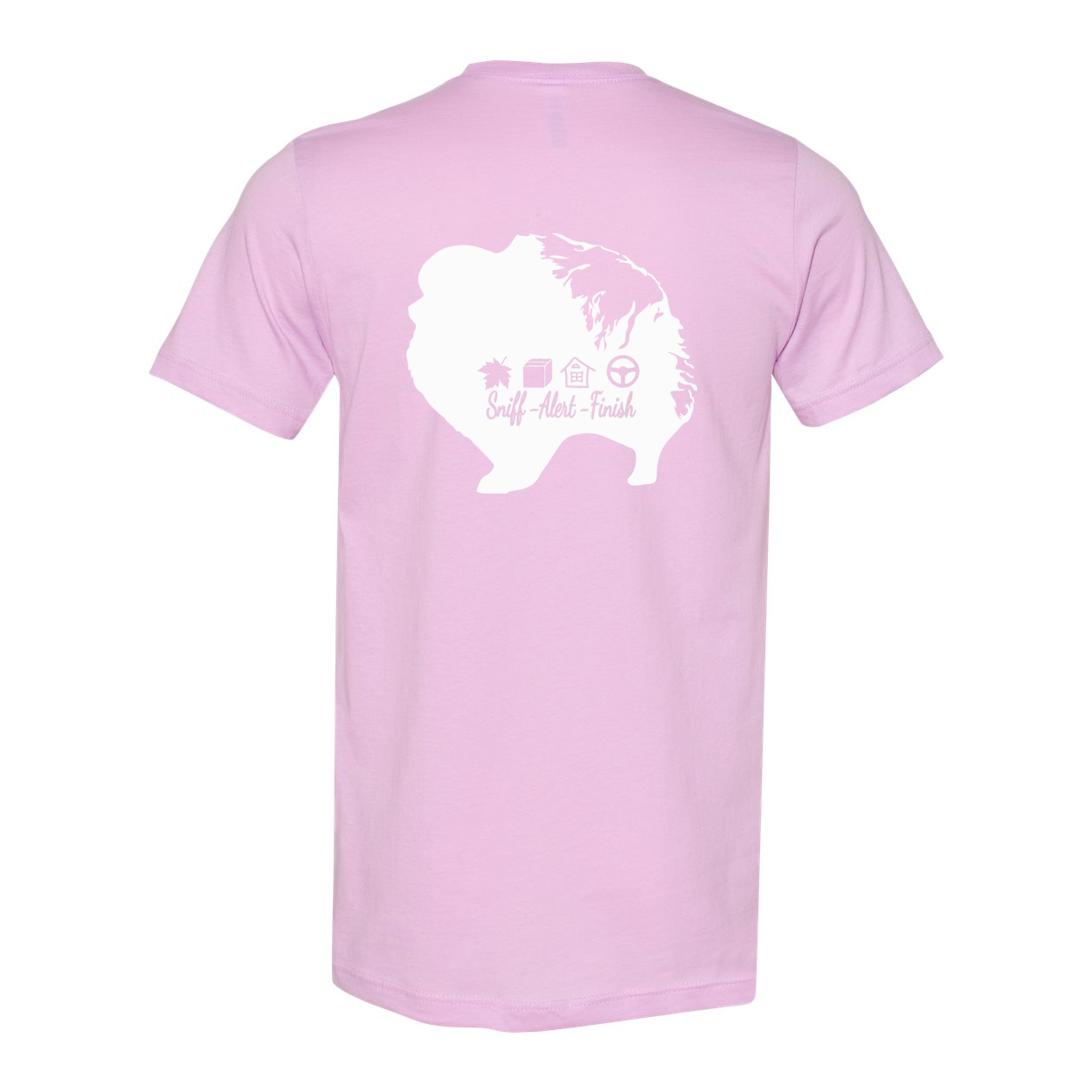 Pomeranian Scent F/B Unisex SS Jersey Tee - WagALotBowWow