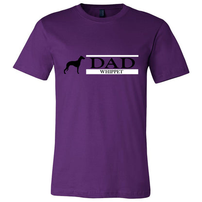 Whippet Dad Unisex Short Sleeve Jersey Tee - WagALotBowWow